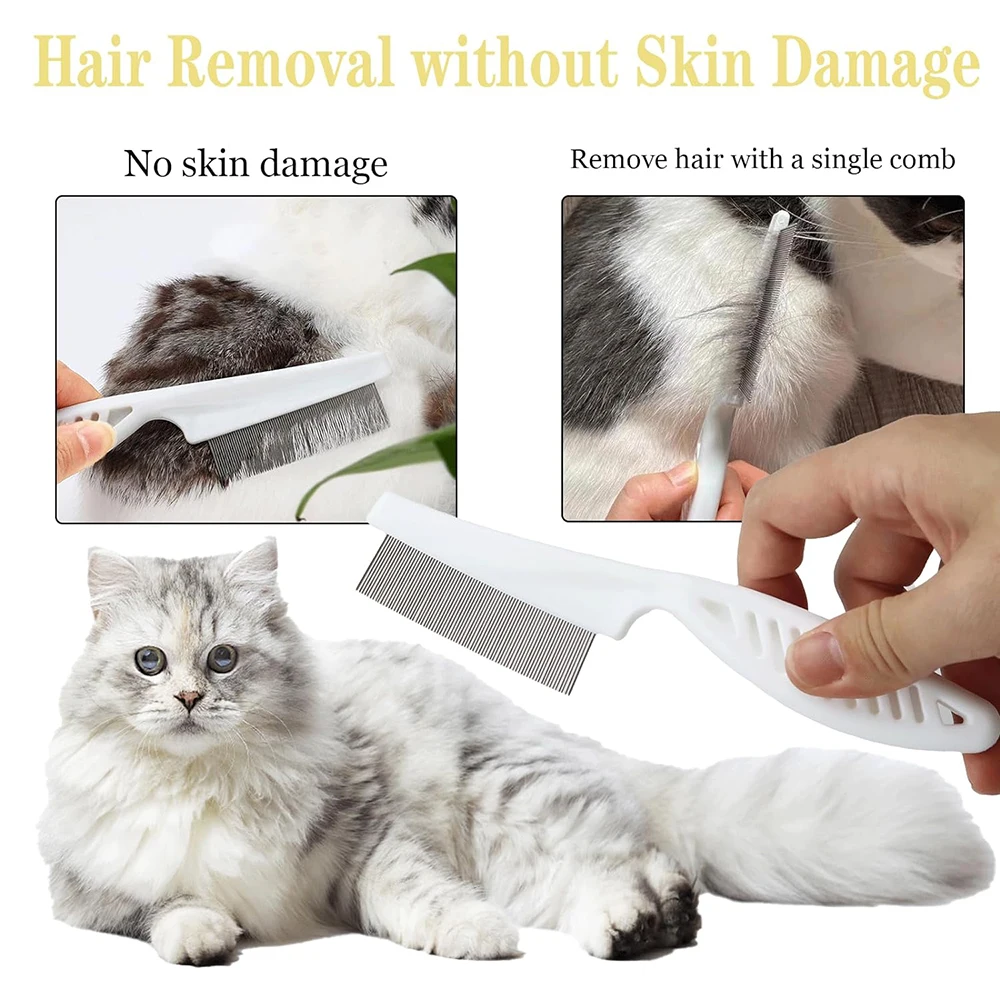 2-Pack Pet Flea Comb, Cat/Dog  - Comb Fine Tooth 评论和价格