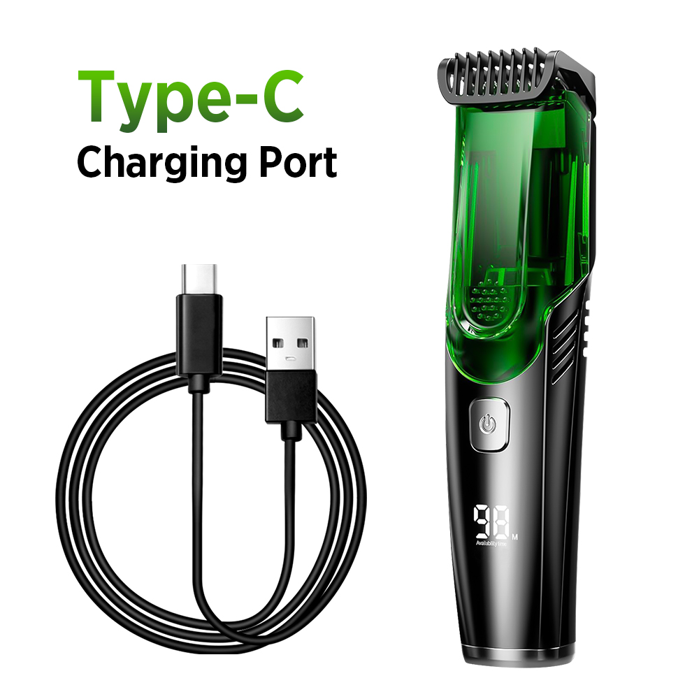 Cordless Men Beard Trimmer Ele - Men'S Grooming Vacuum 评论和价格