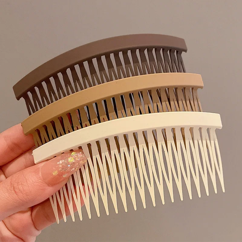 Solod Color Plastic Side Hair  - Comb Fine Tooth 评论和价格