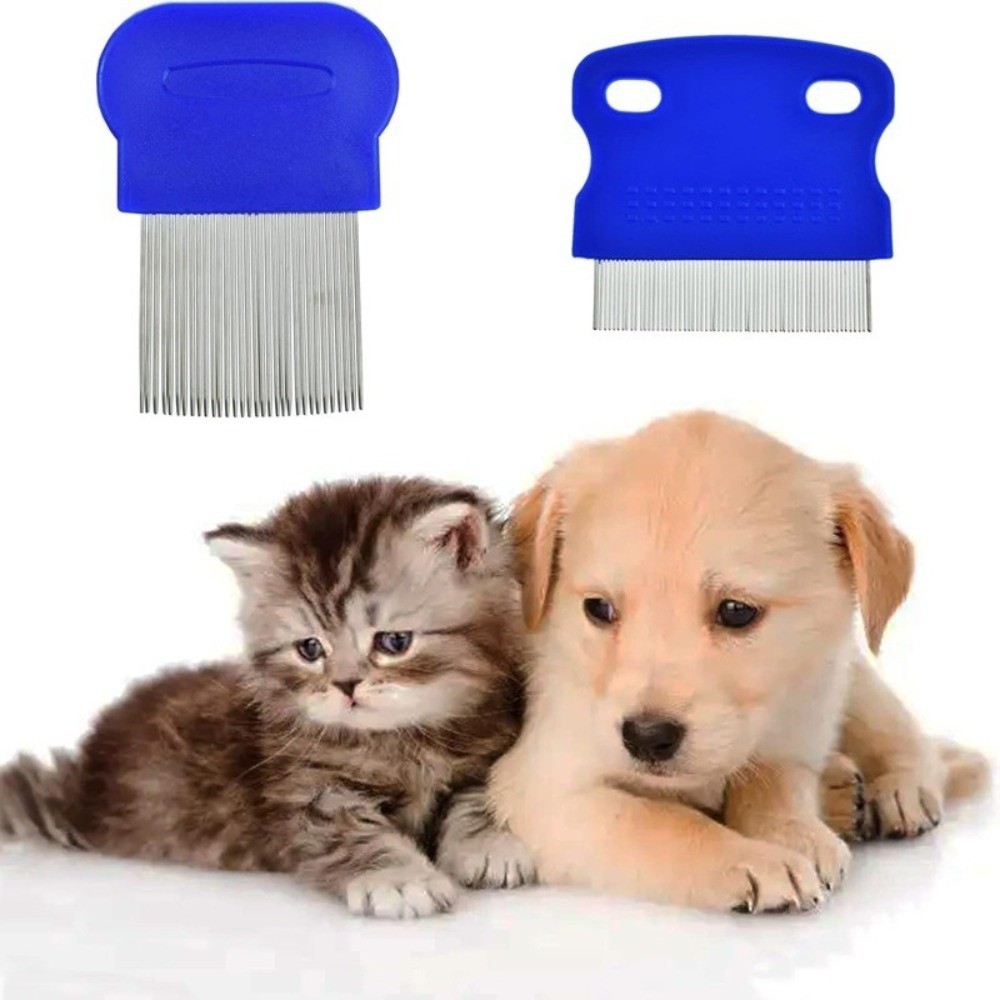 6Pcs/Set ABS Flea Comb Set Fin - Comb Fine Tooth 评论和价格